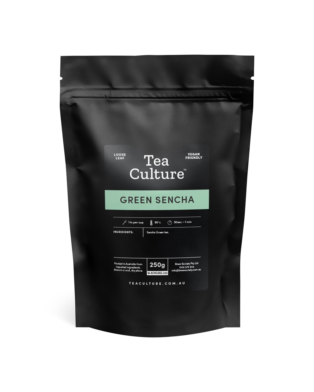 Tea Culture™ 250g Green Sencha loose Leaf