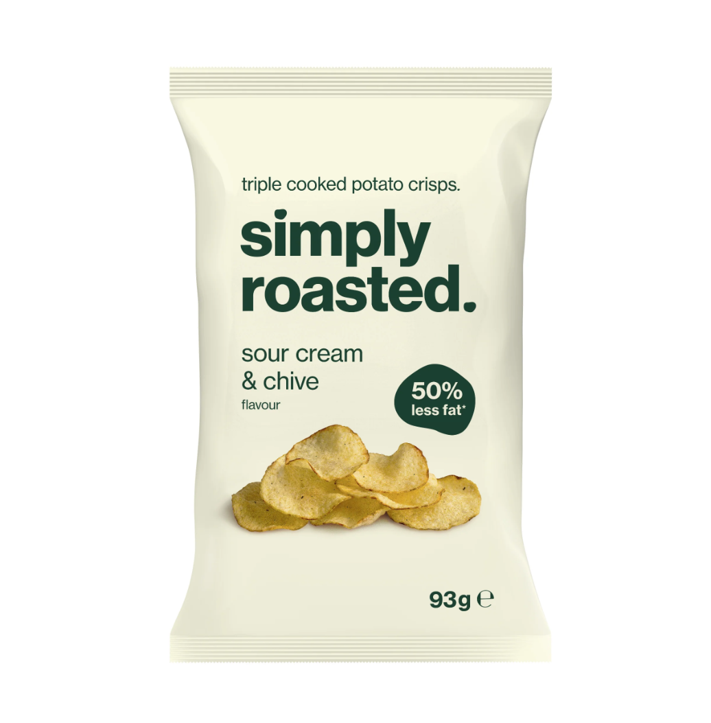 Simply Roasted - Sour Cream & Chive 12 x 93g