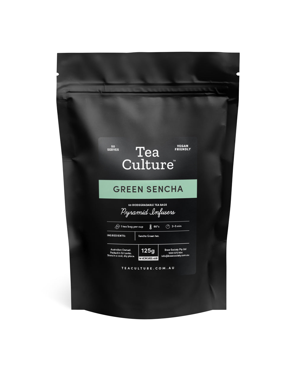Tea Culture™ 50 Green Sencha Pyramid Infuser