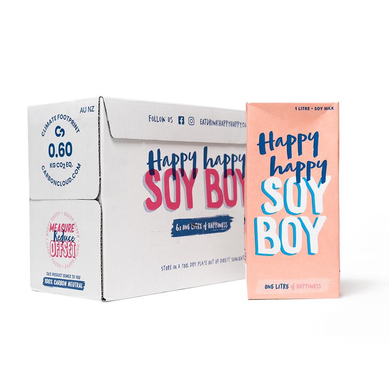 Happy Happy Soy Boy 6 X 1L Box