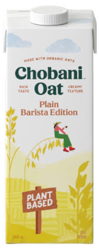 Chobani Oat Milk 8 X 1L box