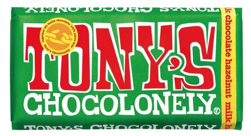 Tony's Chocolonely 15 x 180G - Milk Chocolate Hazelnut