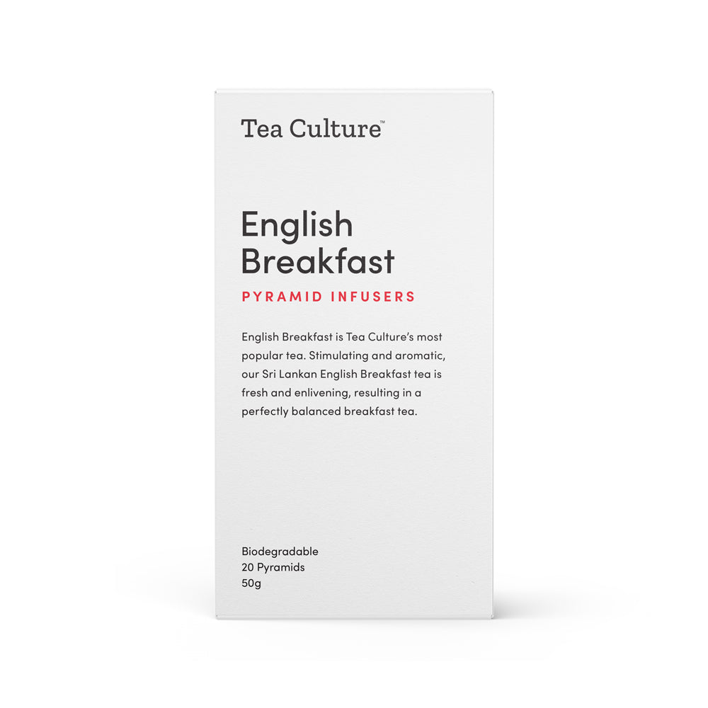 Tea Culture™ 20 English Breakfast Pyramid Infusers